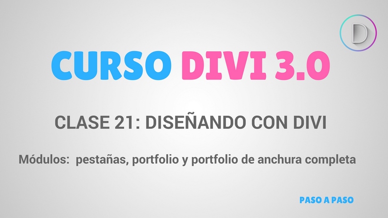 Módulos divi-pestañas-portfolio-portfolio de anchura completa