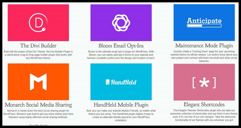 plugins elegant themes