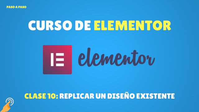 Curso de Elementor: Replicar un diseño existente