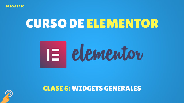 Curso de Elementor: Widgets Generales