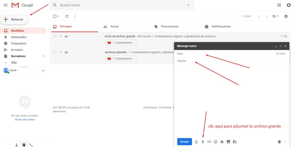 adjuntamos el archivo pesado