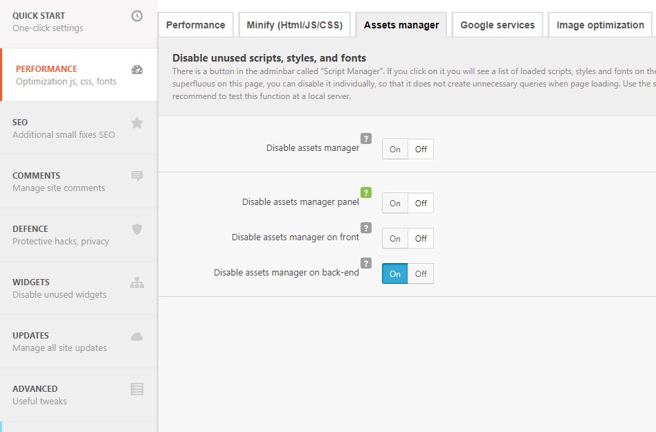 assets manager