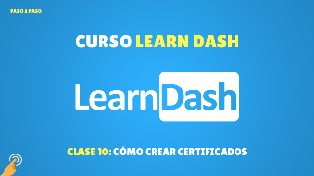 Cómo crear certificados en LearnDash