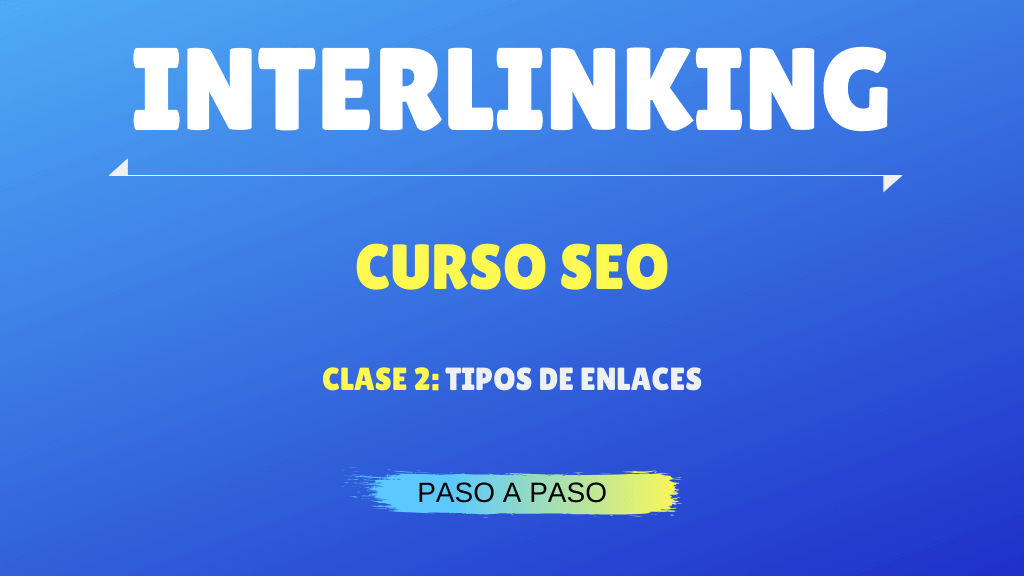 Tipos de enlaces interlinking