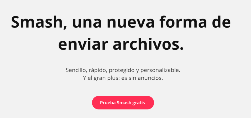 enviar archivos grandes