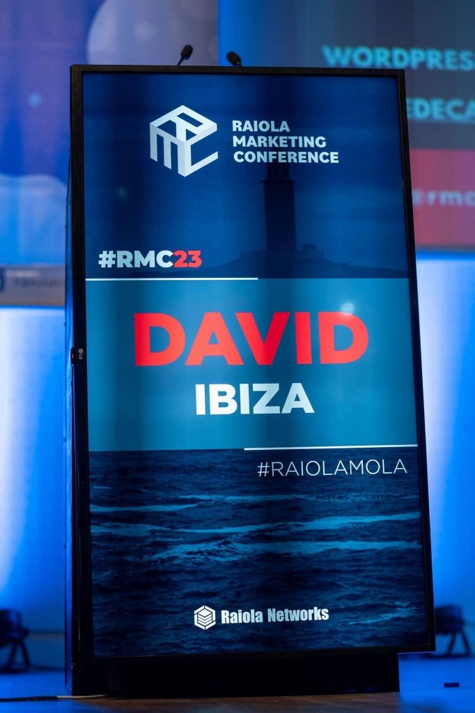 David Ibiza en la Raiola Marketing Conference