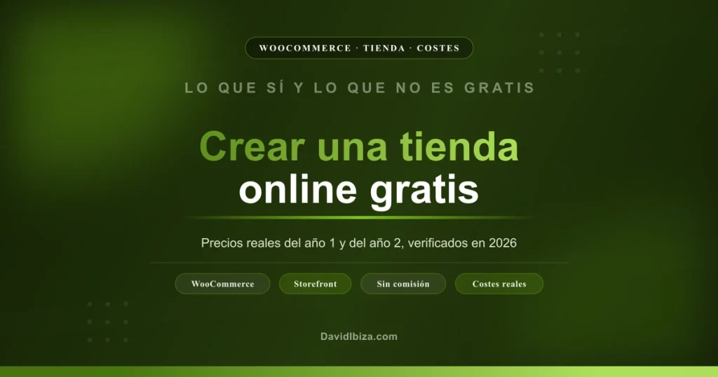 Cómo crear una tienda online gratis con WordPress y WooCommerce